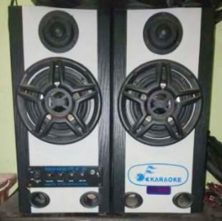 suara speaker aktif berdengung
