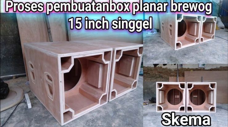 Skema Box Speaker Planar Brewog 15 Inch