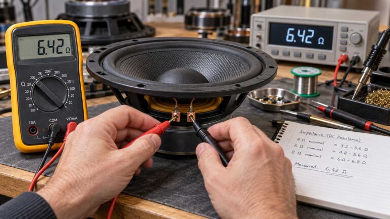Cara Cek Impedansi Speaker Menggunakan Multimeter Digital dengan Akurat