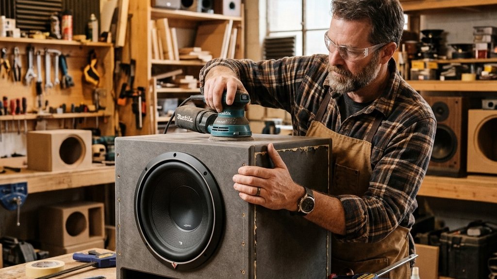 Cara Membuat Boks Speaker Ported 12 Inch Bass Nendang untuk Ruang Keluarga