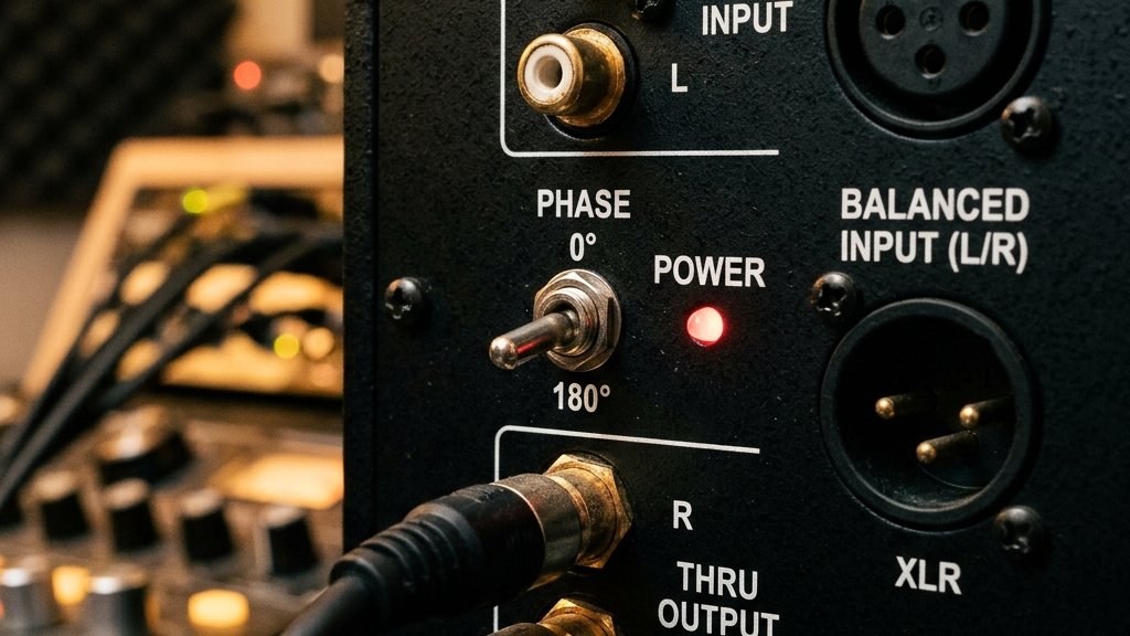 Panduan Memilih Sakelar Phase 0 Derajat atau 180 Derajat pada Subwoofer Aktif