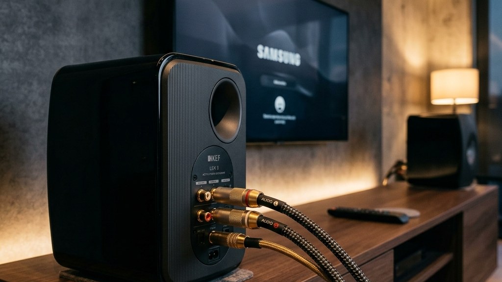 Solusi suara dengung saat speaker disambungkan ke Smart TV via AUX